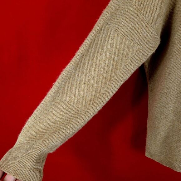 BILLY REID Cashmere Turtleneck Sweater‎ Tan Camel  Womens Size Small - Picture 4 of 7